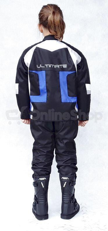 Dětská bunda Ultimate Racing modrá, velikost 12