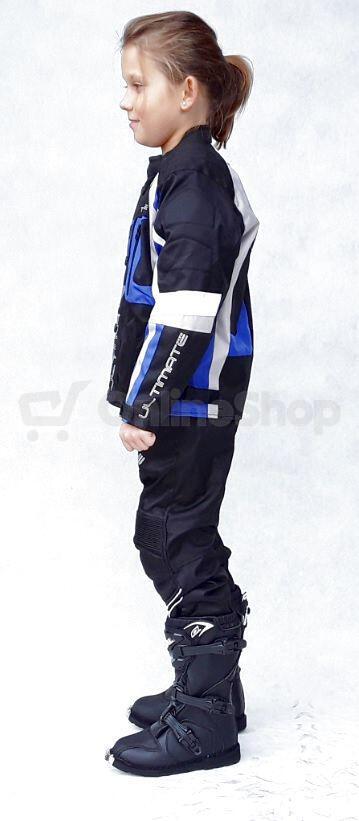Dětská bunda Ultimate Racing modrá, velikost 12
