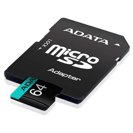 ADATA V30S/micro SDXC/64GB/UHS-I U3 / Class 10/+ Adaptr (AUSDX64GUI3V30SA2-RA1)