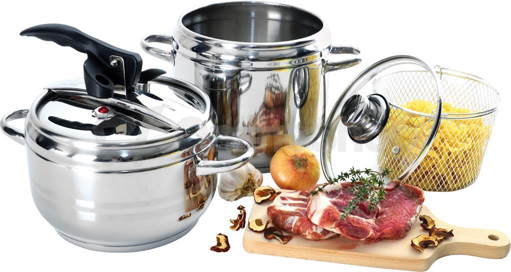 Tlakový hrnec ORION Profi Duo 5l + 3.5l