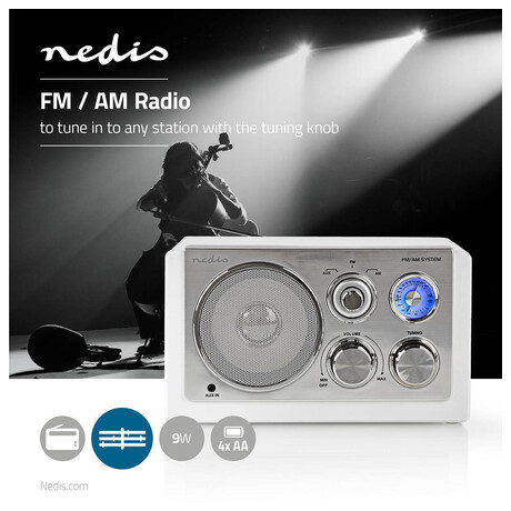 NEDIS RDFM5100WT WHITE (foto 4)