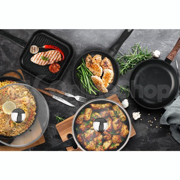 Pánev GRANDE Wok s poklicí pr. 32 cm Orion