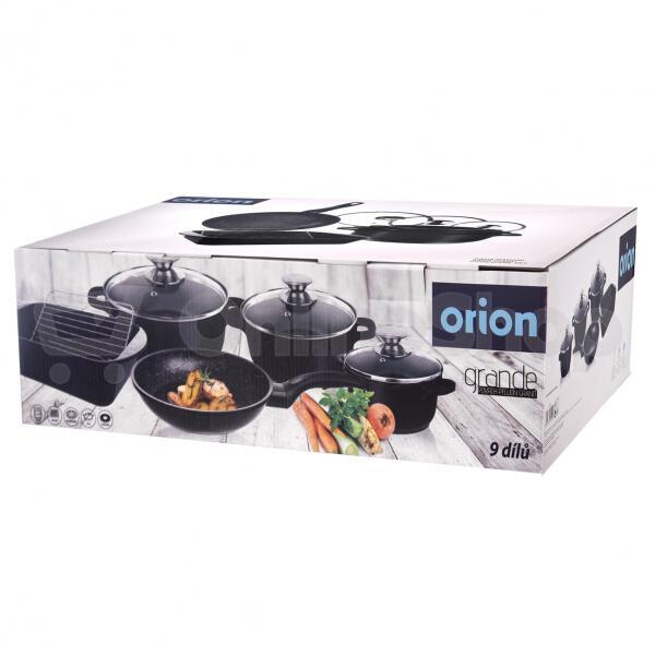 Sada nádobí GRANDE 9 dílů Orion