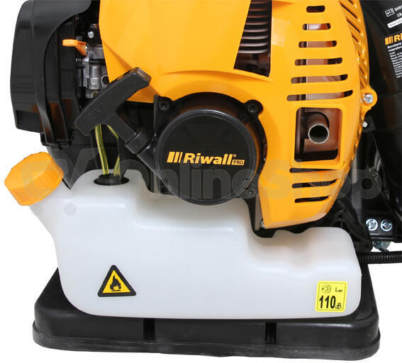 Riwall PRO RPSD 52, benzínový rosič zádový 14 l