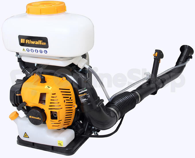 Riwall PRO RPSD 52, benzínový rosič zádový 14 l