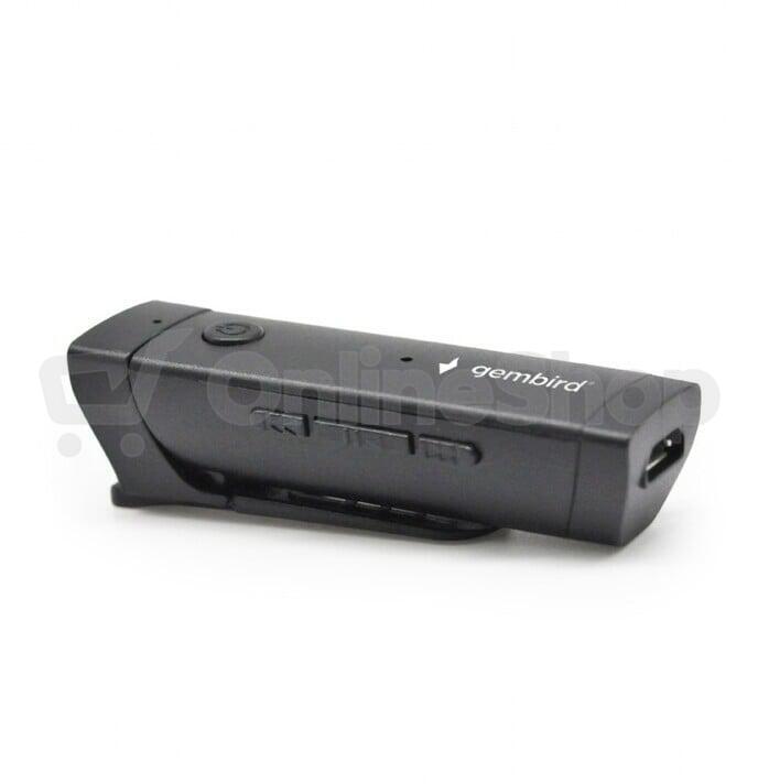 GEMBIRD, Adapter USB Bluetooth v4.2, stereo audio receiver, černý (BTR-05)