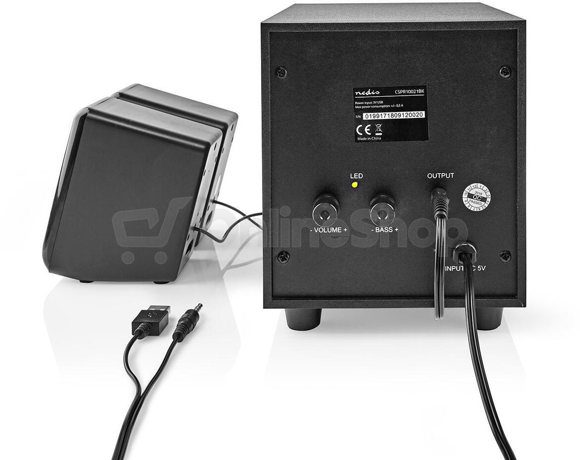 PC reprosoustava NEDIS CSPR10021BK