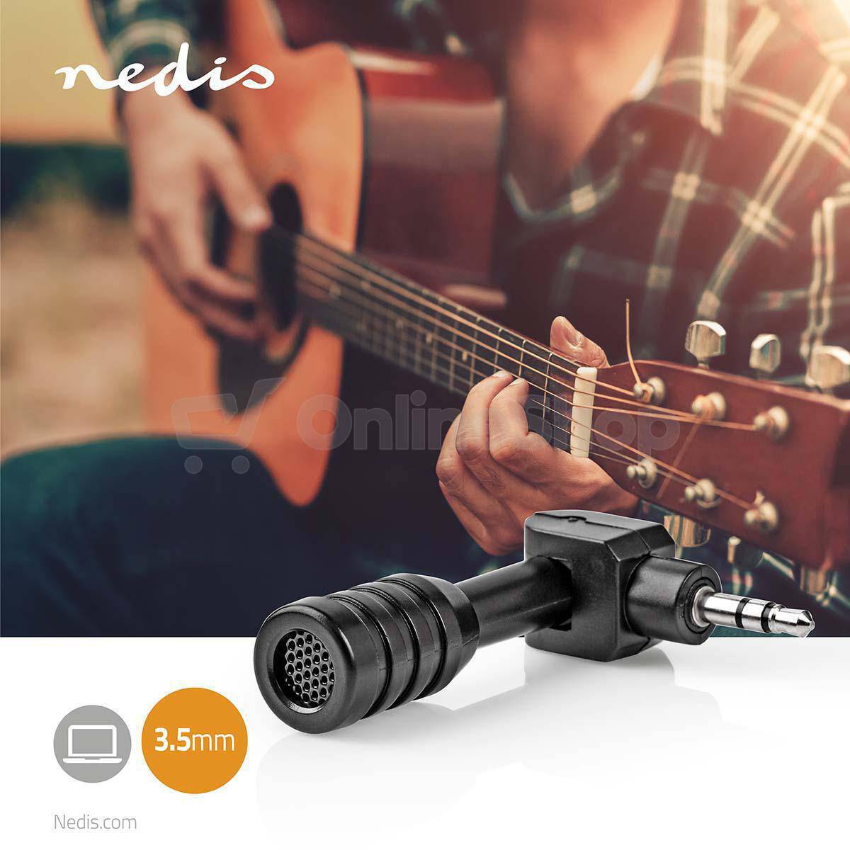 Mikrofon NEDIS MICMJ100BK