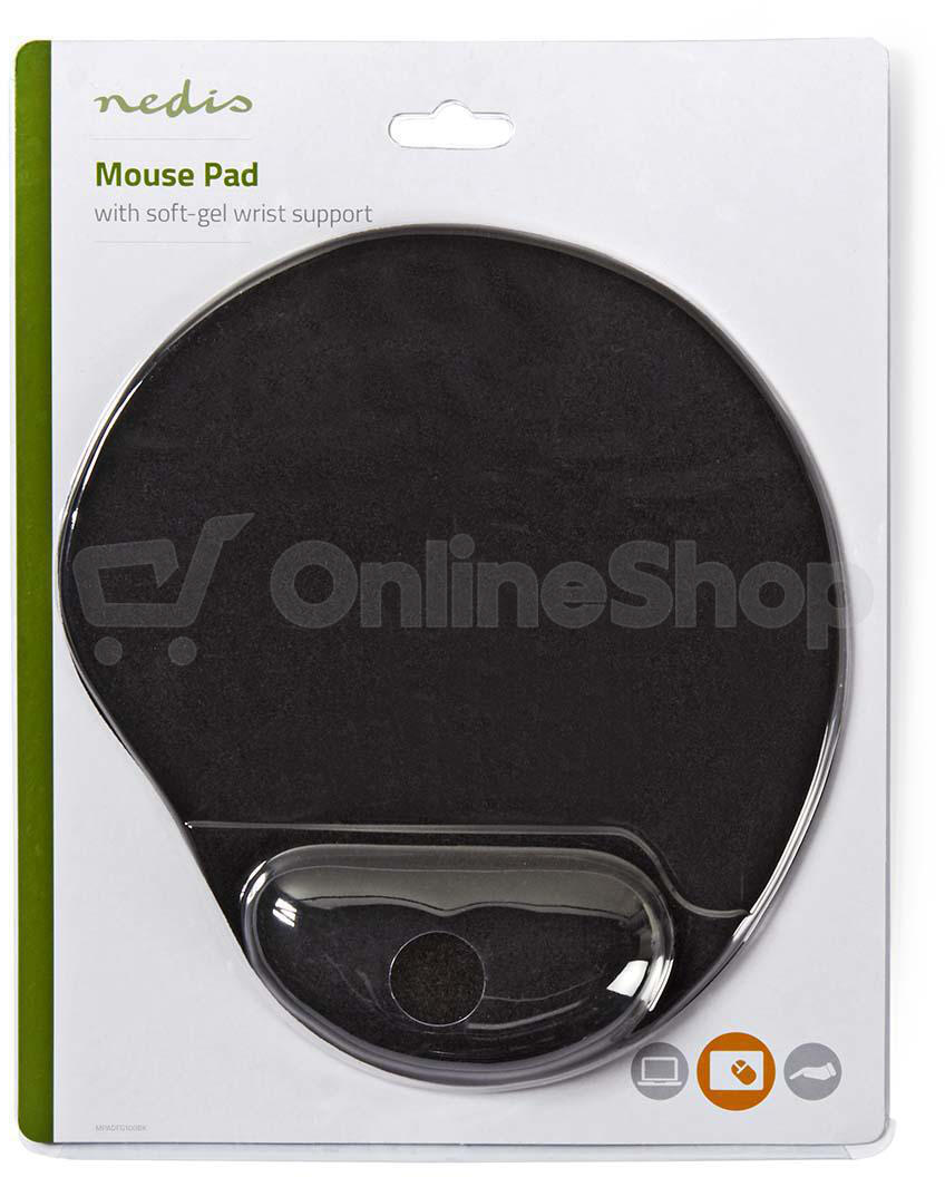 Podložka pod myš NEDIS MPADFG100BK
