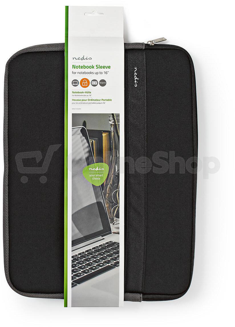Notebook Bag NEDIS NBSE15100BK