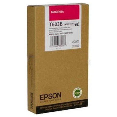 Inkoustov npl Epson T603B00, 220ml originln - erven