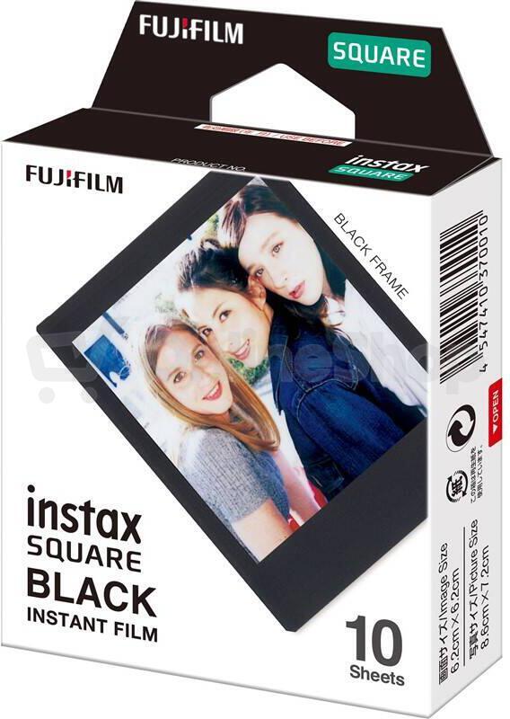 Fujifilm INSTAX SQUARE BLACK FRAME WW 1