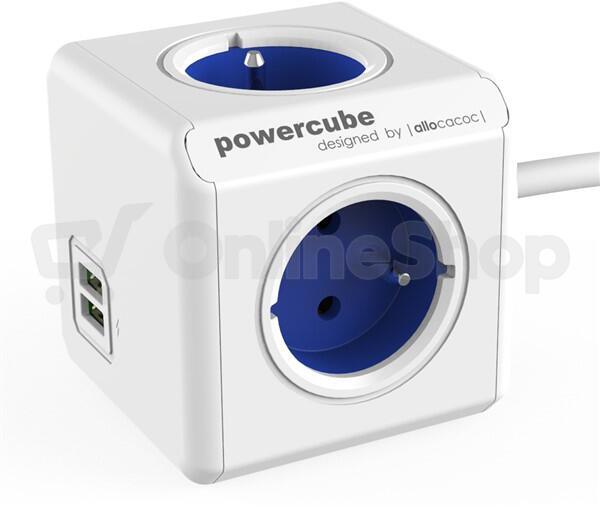 POWERCUBE Extended USB Blue 1,5m ALLOCACOC