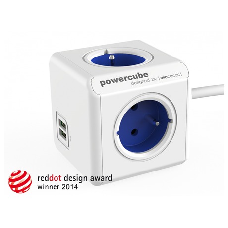 POWERCUBE Extended USB Blue 1,5m ALLOCACOC