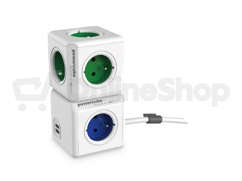 POWERCUBE Extended USB Blue 1,5m ALLOCACOC
