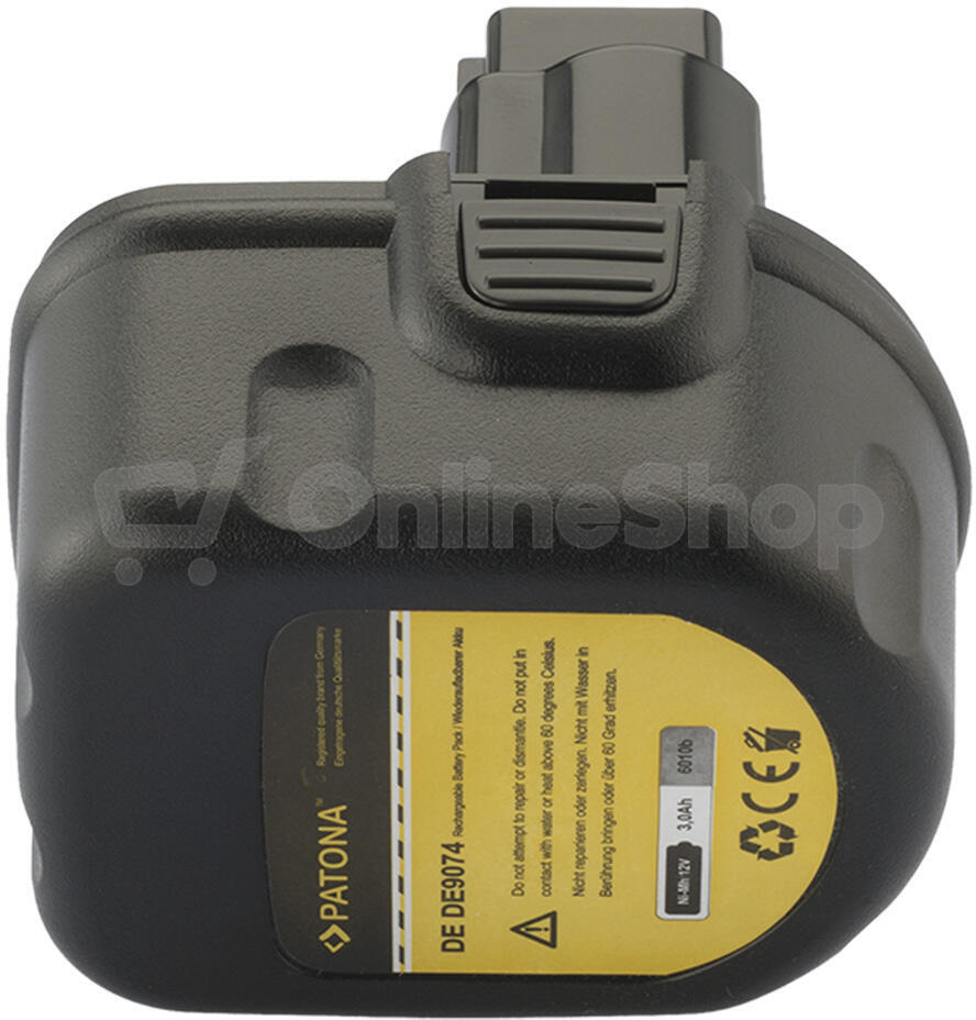 Baterie pro nářadí PATONA PT6010 Ni-MH 12V 3000mAh