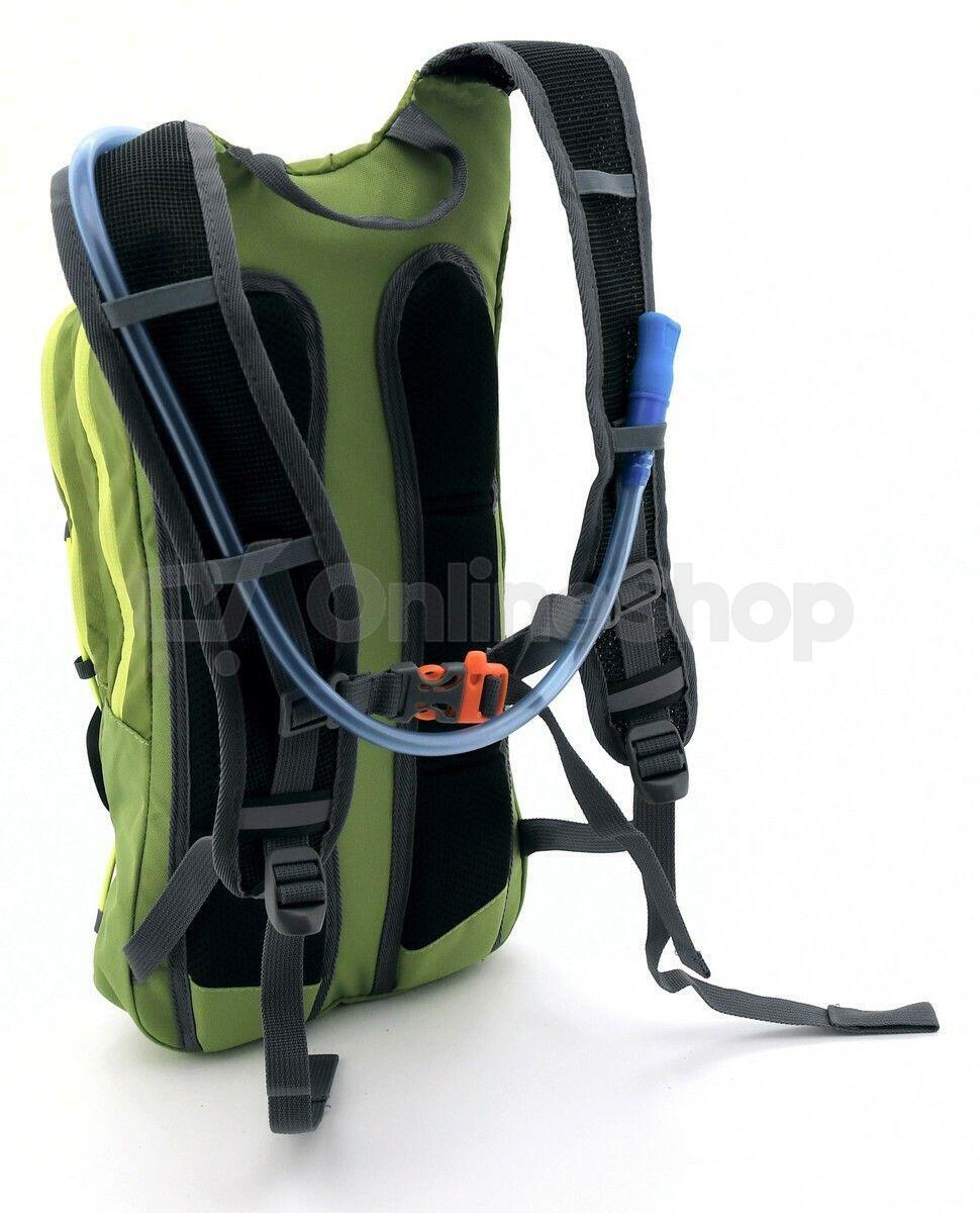 Batoh Cattara 10 l + 2 l pitný vak Green