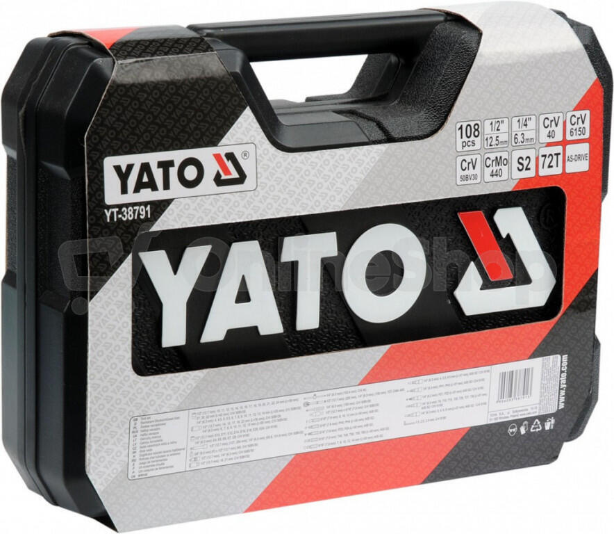 Gola sada YATO YT-38791 108ks