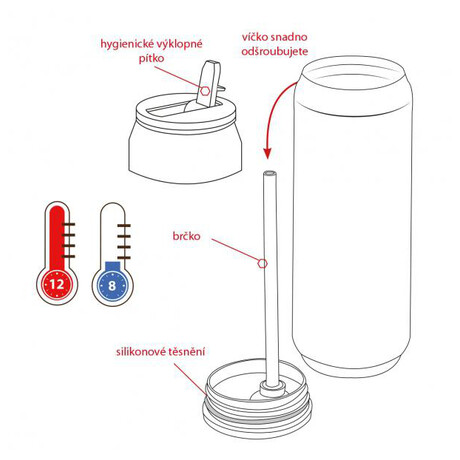 Termoplechovka ORION Mk 0,5 l