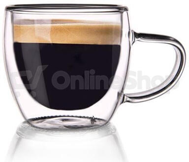 Dvoustěnný hrnek DOUBLE 0,11 l Orion