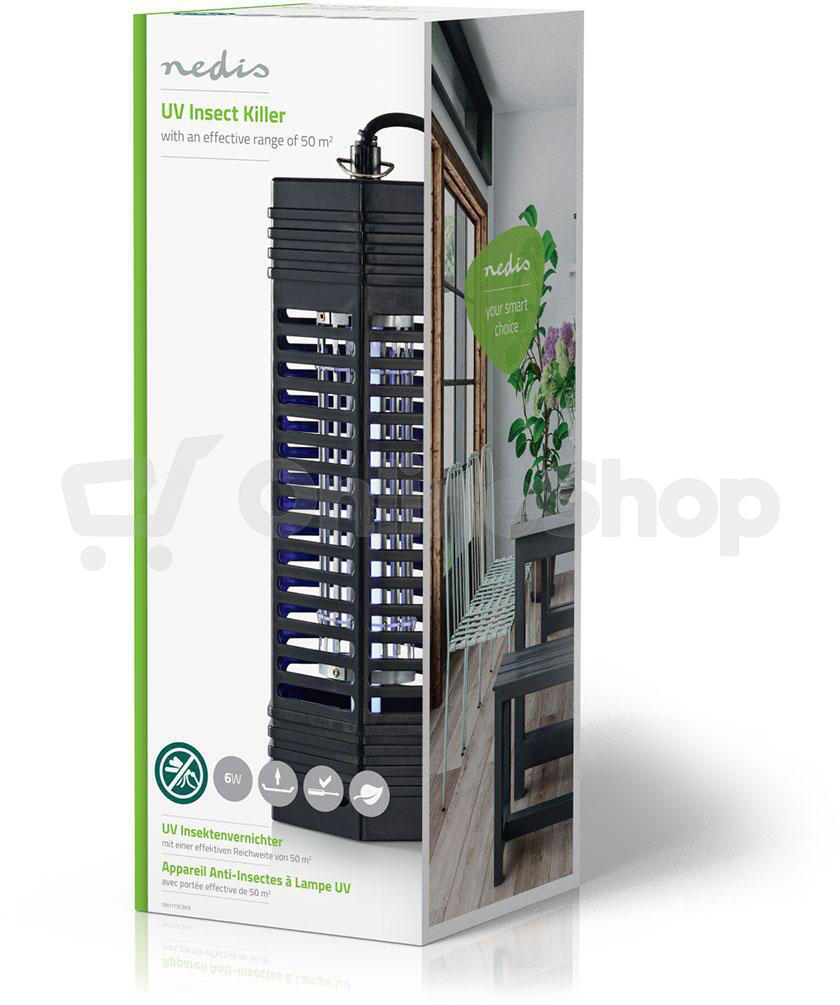 Elektrický Lapač Hmyzu NEDIS INKI110CBK6