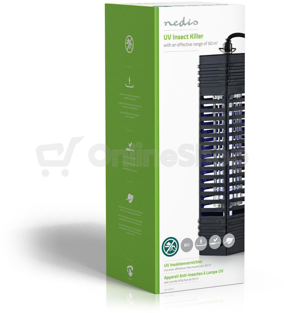 Elektrický Lapač Hmyzu NEDIS INKI110CBK6