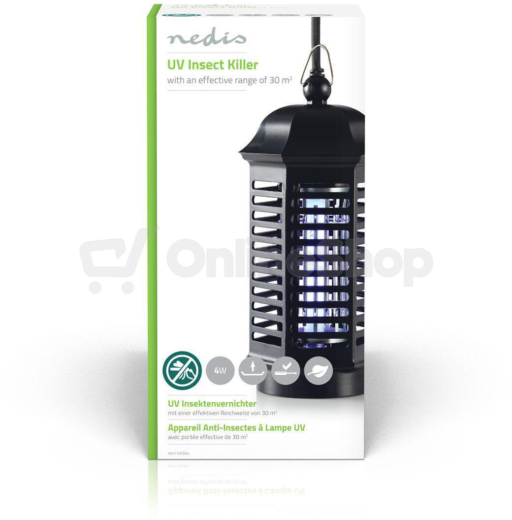 Elektrický Lapač Hmyzu NEDIS INKI110CBK4