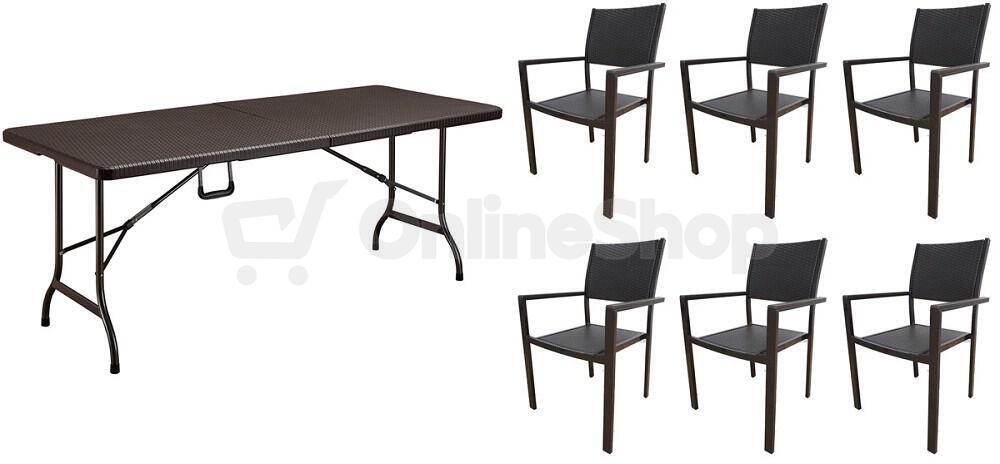 Zahradní nábytek VeGA ELBA SET 6