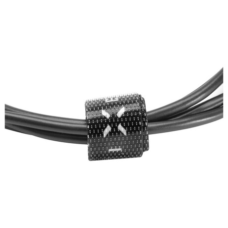 FIXED s&nbsp;konektory USB/micro USB, 1&nbsp;metr, černý (foto 1)