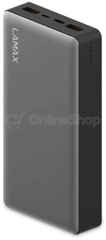 Powerbanka LAMAX 20000 mAh Fast Charge
