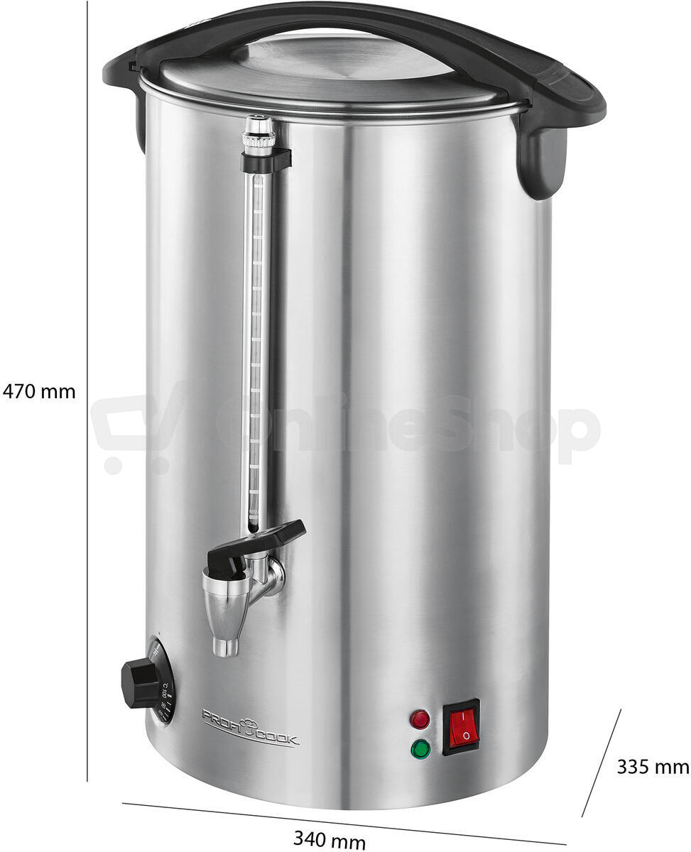 Proficook profiCook HGA 1111 ohřívač nápojů 16l