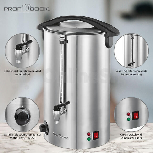 Proficook profiCook HGA 1111 ohřívač nápojů 16l