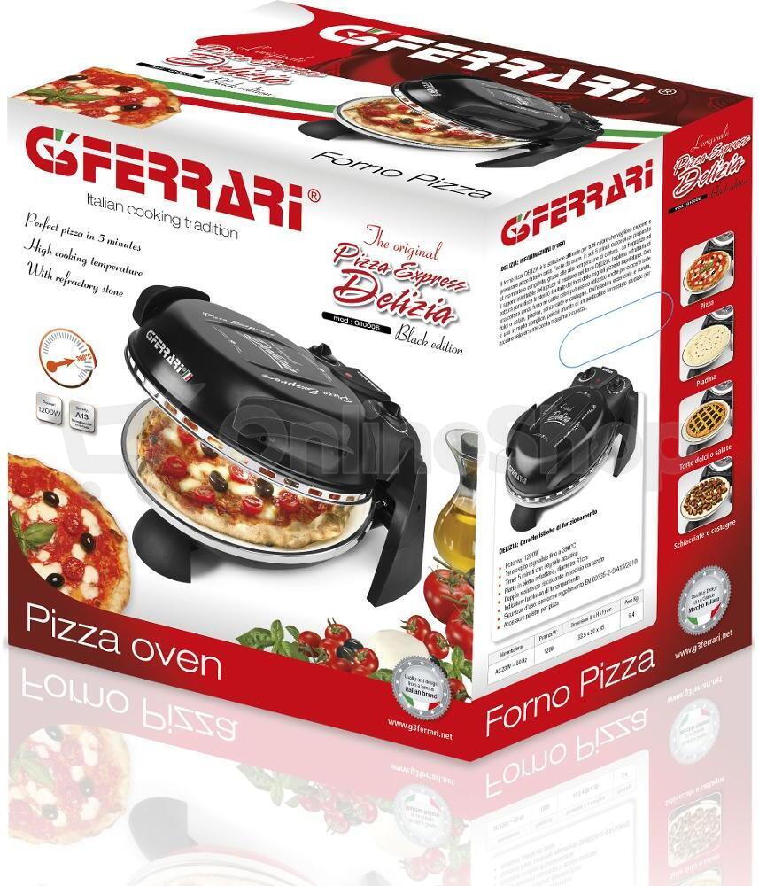 Pizza trouba G3ferrari G1000610 DELIZIA, černá