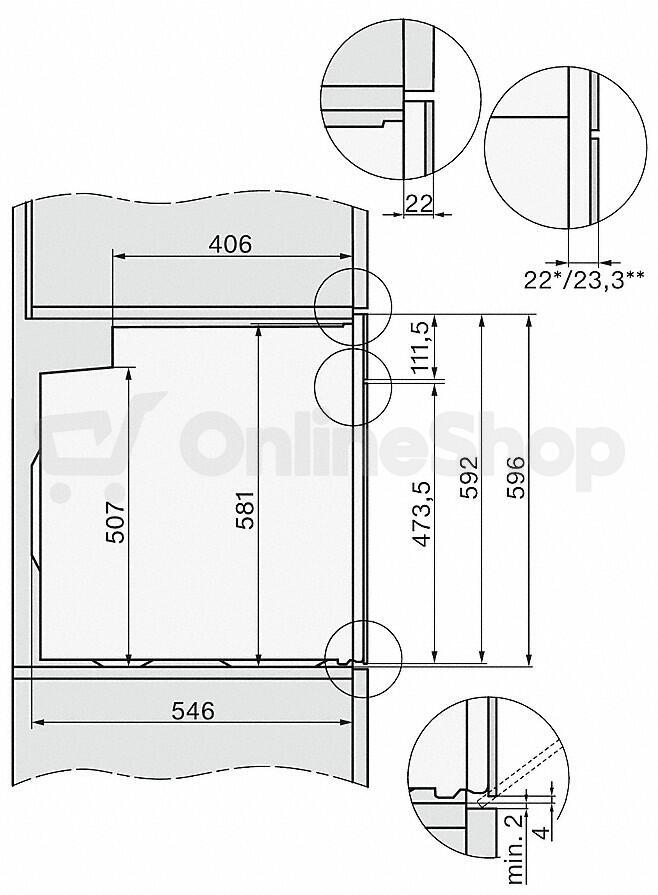 Vestavná pečicí trouba Miele H 7164 BP