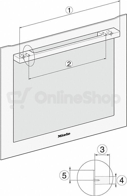 Vestavná pečicí trouba Miele H 7164 BP