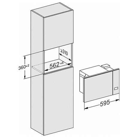 Miele H 2465 B + Indukn deska Miele KM 7361 FR + Mikrovlnn trouba Miele M 2230 SC (foto 10)