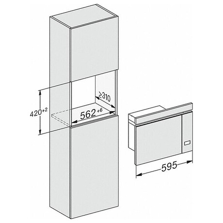 Miele H 2465 B + Indukn deska Miele KM 7361 FR + Mikrovlnn trouba Miele M 2230 SC (foto 17)