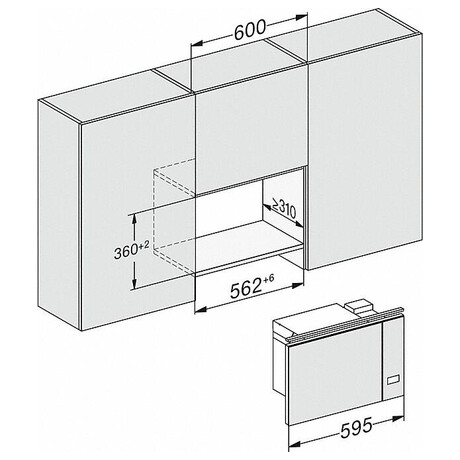 Mikrovlnn trouba Miele M 2230 SC