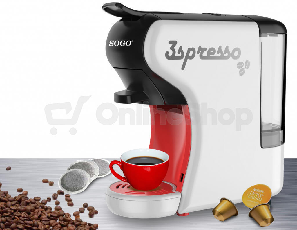 Espresso SOGO SS-5675 bílé