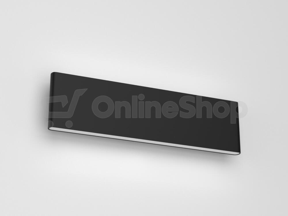 Immax NEO LISTON Smart nástěnné svítidlo 29cm 8W černé Zigbee 3.0