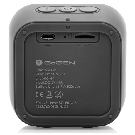 GoGEN BS&nbsp;034B, černý (foto 4)