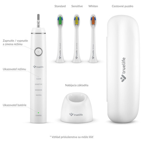 Elektrick zubn kartek TrueLife SonicBrush Compact