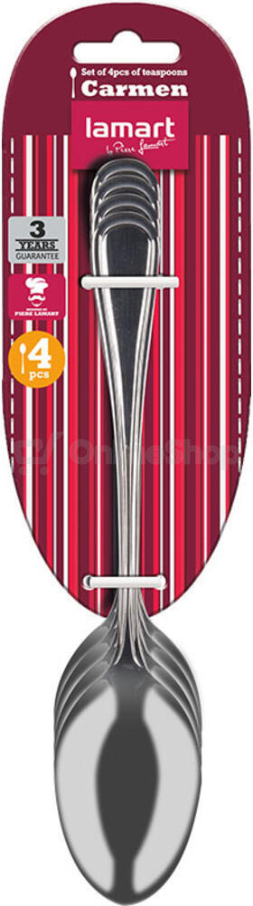 Čajová lžička Lamart LT5011 4 ks CARMEN