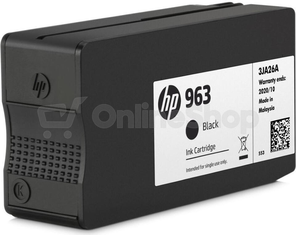 Cartridge HP 963 ink. černá (3JA26AE)