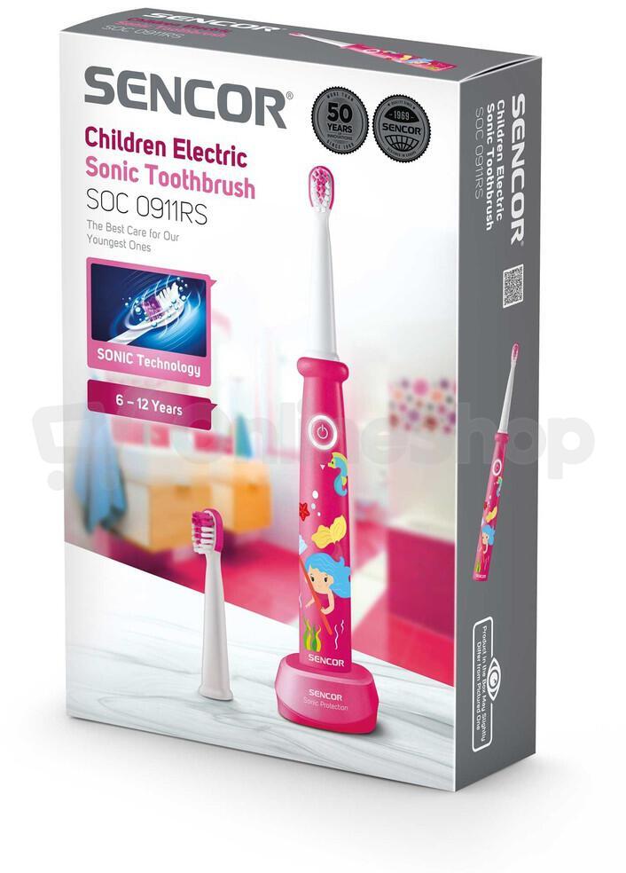 Elektrický zubní kartáček Sencor SOC 0911RS