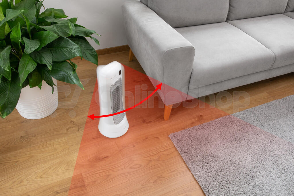Keramické topidlo Sencor SFH 8019WH