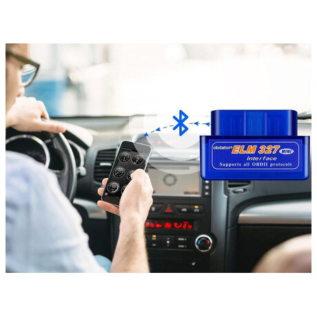 Autodiagnostika ELM 327 bluetooth modr, Android GEKO (foto 3)