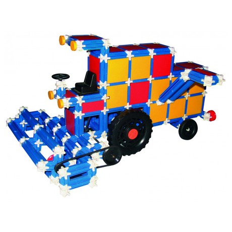 Stavebnice Seva plast 416ks v krabici 35x33x8cm - Seva 416 (foto 1)