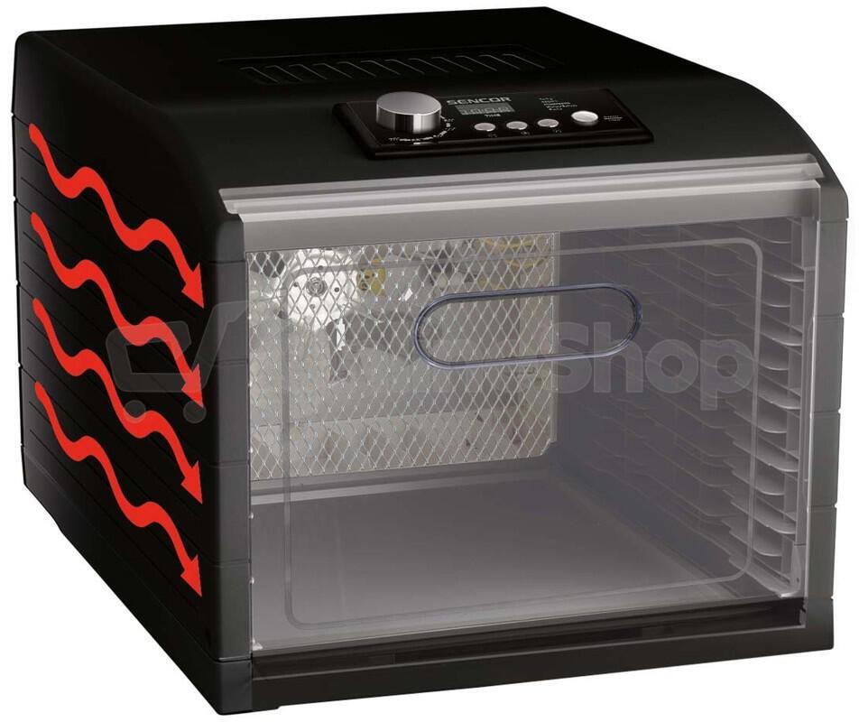 Sušička ovoce Sencor SFD 6600BK