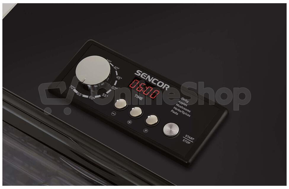 Sušička ovoce Sencor SFD 6600BK